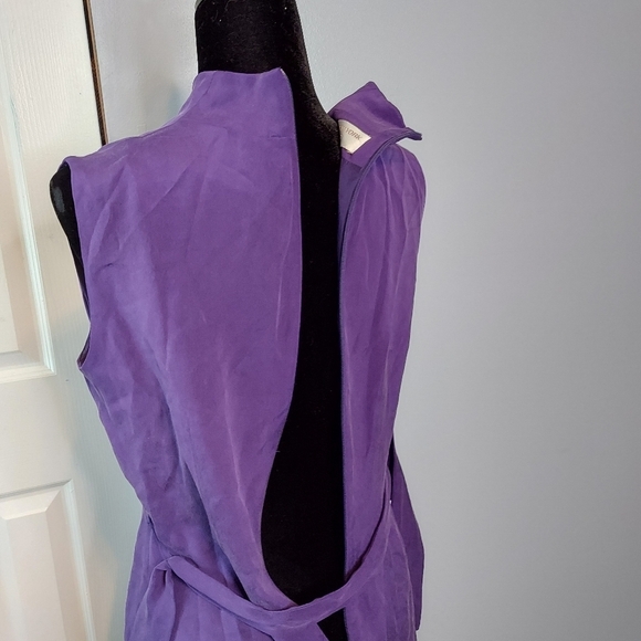 Jones New York Silk Wrap Dress Size 8 - Picture 10 of 12